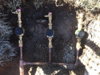 new water connection