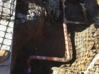 water meter install